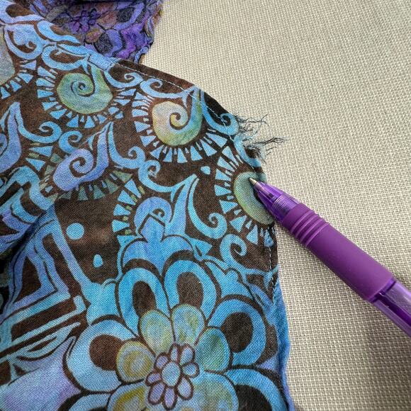 URU rayon dress‎ hand dyed - Picture 13 of 13